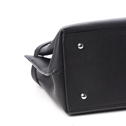 Louis Vuitton Calfskin Lockme Day Black 6 of 8