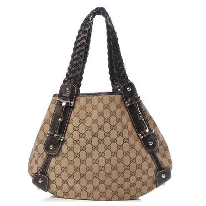 Gucci Monogram Small Pelham Shoulder Bag Dark Brown 1 of 7