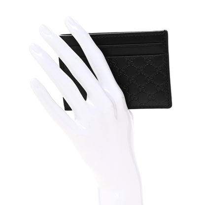 Gucci Microguccissima ID Window Card Holder Black 2 of 8