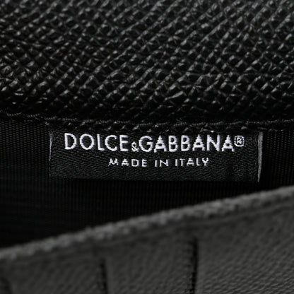 Dolce & Gabbana Stampa Iguana Mini Miss Sicily Chain Phone Case Wallet Black 6 of 11