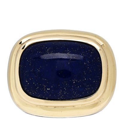 David Yurman Sterling Silver 18K Yellow Gold Lapis Lazuli Waverly Ring 57 8 1 of 5