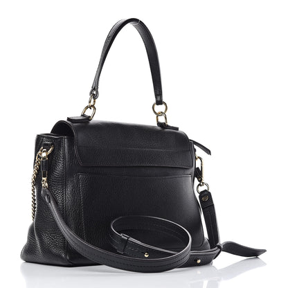 Chloe Calfskin Small Faye Day Shoulder Bag Black 3 of 13