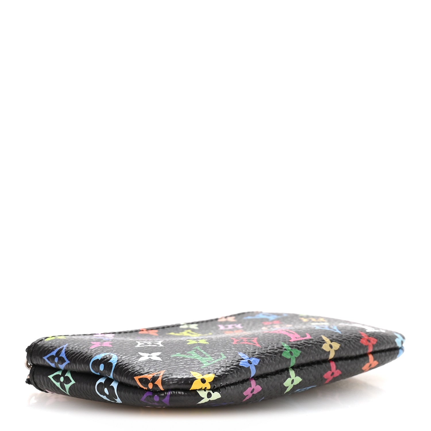 Louis Vuitton LV X TM Monogram Multicolor Key Pouch Black 4 of 8