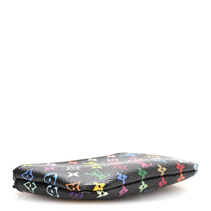 Louis Vuitton LV X TM Monogram Multicolor Key Pouch Black 4 of 8