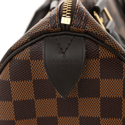 Louis Vuitton Damier Ebene Speedy 25 6 of 10