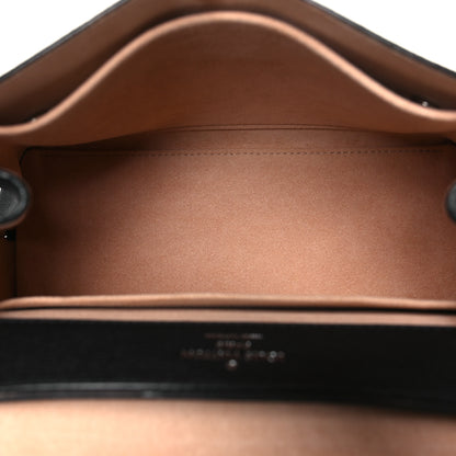 Louis Vuitton Calfskin Lockme Ever BB Black 5 of 9