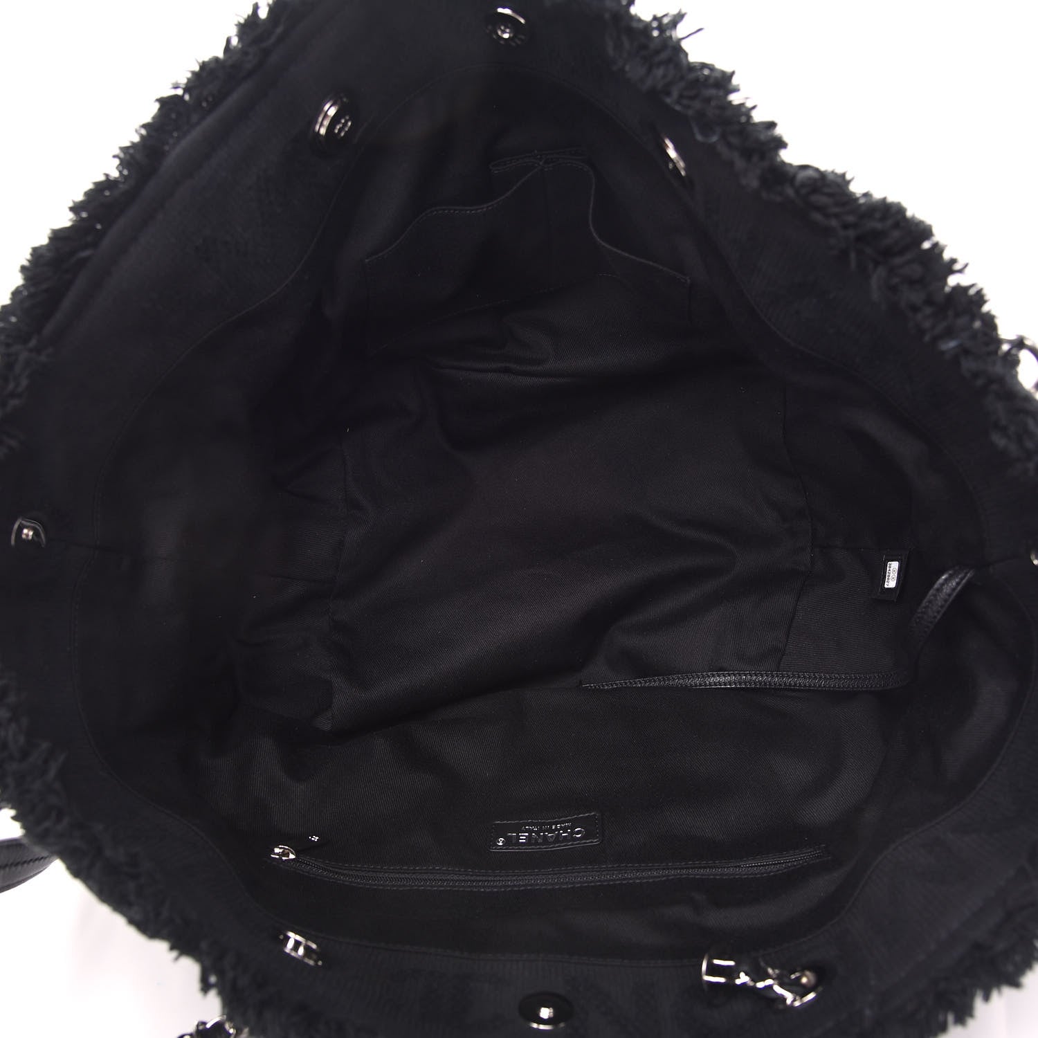 Chanel Canvas Small Double Face Tote Black 5 of 9