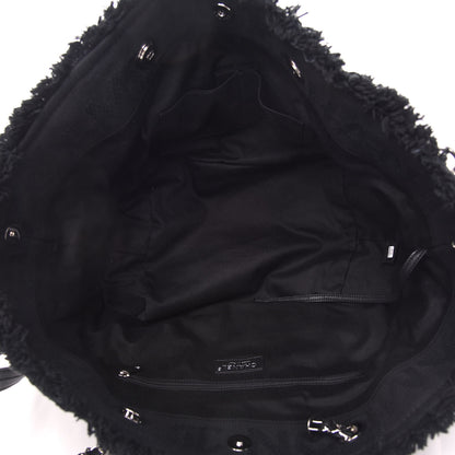 Chanel Canvas Small Double Face Tote Black 5 of 9