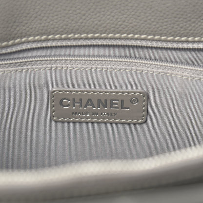 Chanel Caviar Quilted Grand Shopping Tote GST Grey 6 of 10
