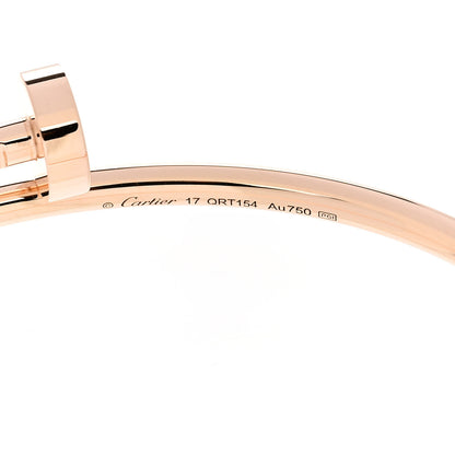 Cartier 18K Pink Gold Small Juste Un Clou Bracelet 17 3 of 3