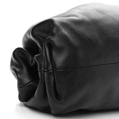 Bottega Veneta Smooth Butter Calf The Pouch Oversized Clutch Black 8 of 9