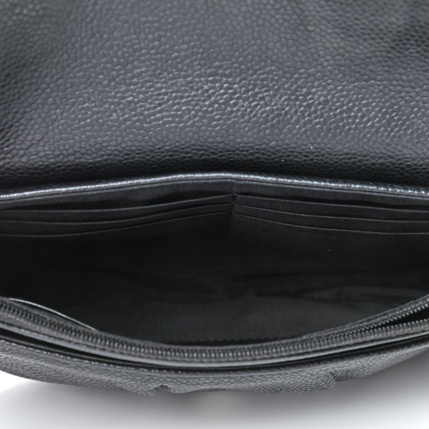 Caviar Half Moon Wallet On Chain WOC Black