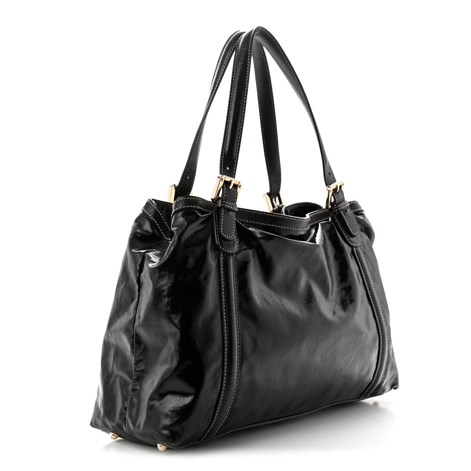 Gucci Dialux Medium Britt Tote Black 2 of 9