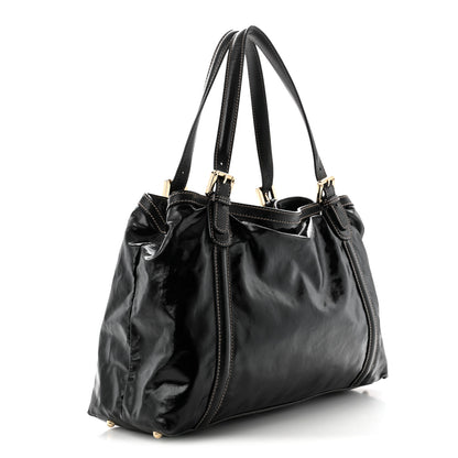 Gucci Dialux Medium Britt Tote Black 2 of 9