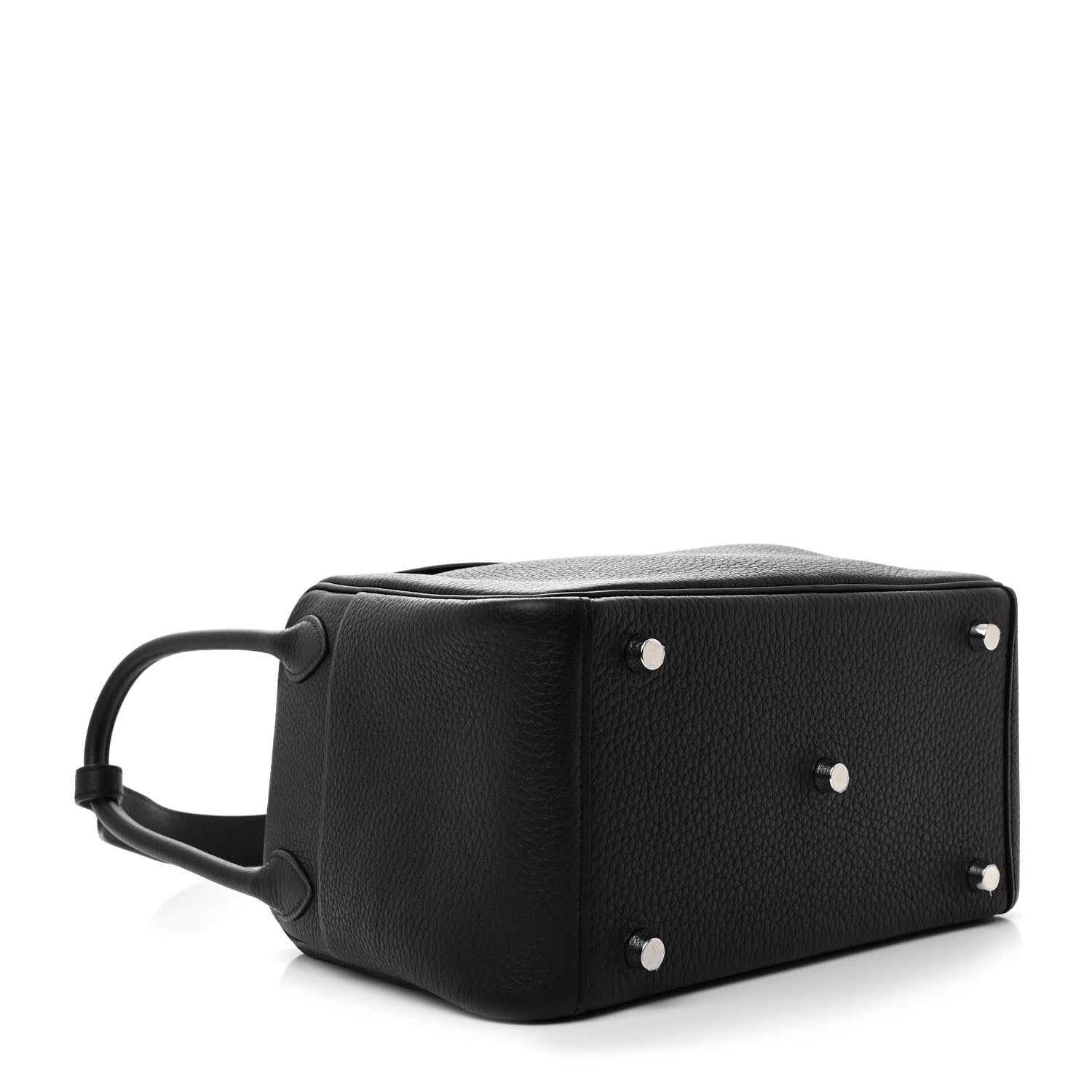 Hermes Taurillon Clemence Lindy 26 Black 4 of 11