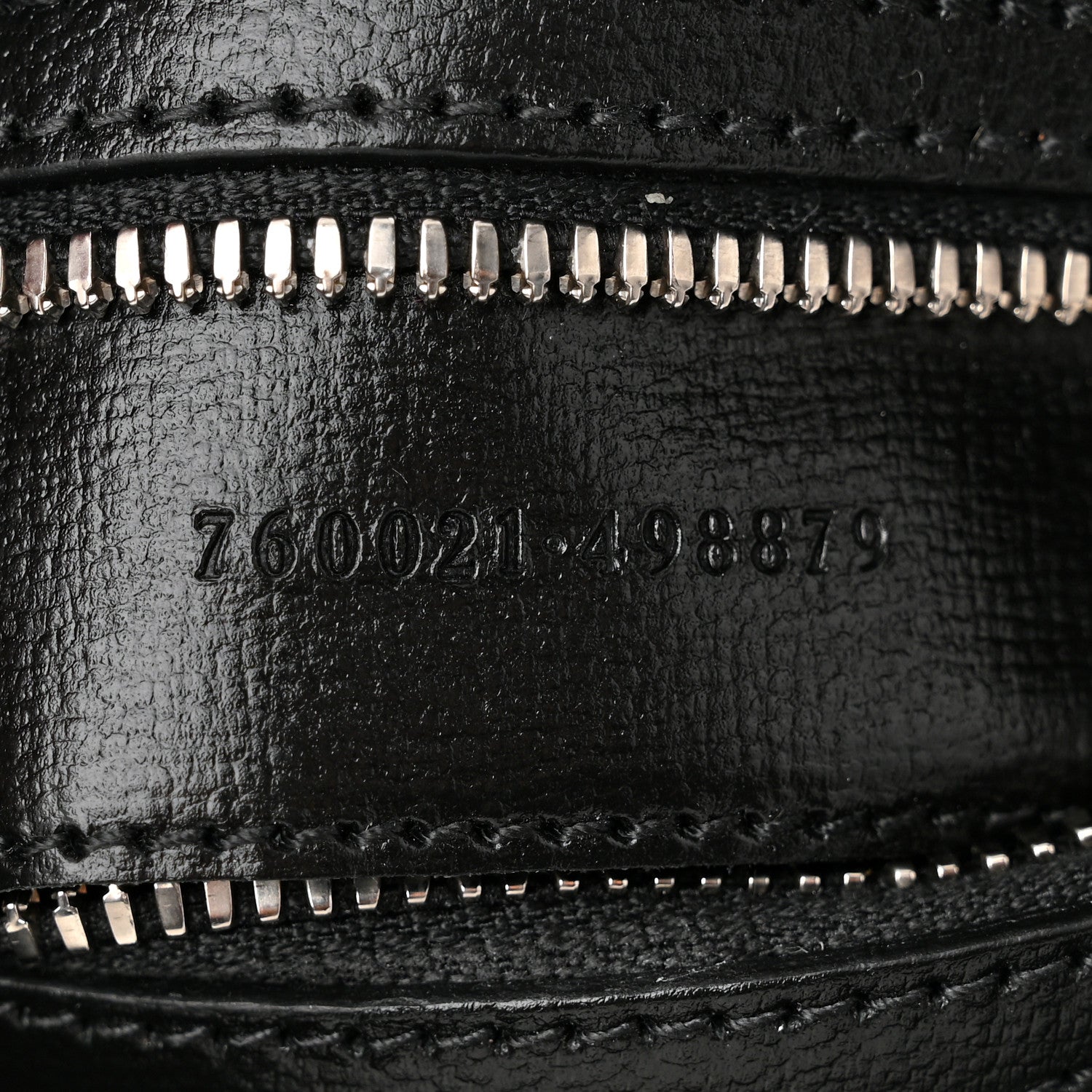 Gucci GG Supreme Monogram Azalea Calfskin Retro Interlocking G Wristlet Messenger Bag Black 7 of 10