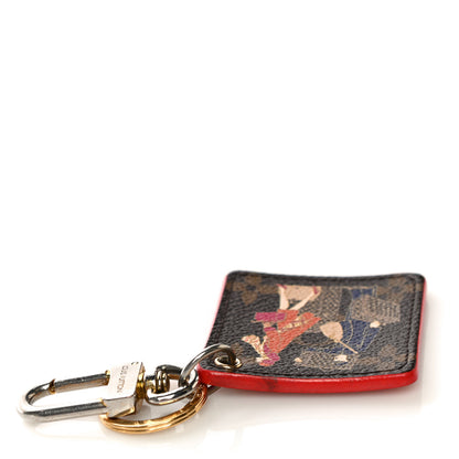 Louis Vuitton Monogram Illustre Groom Bag Charm Key Ring 3 of 8