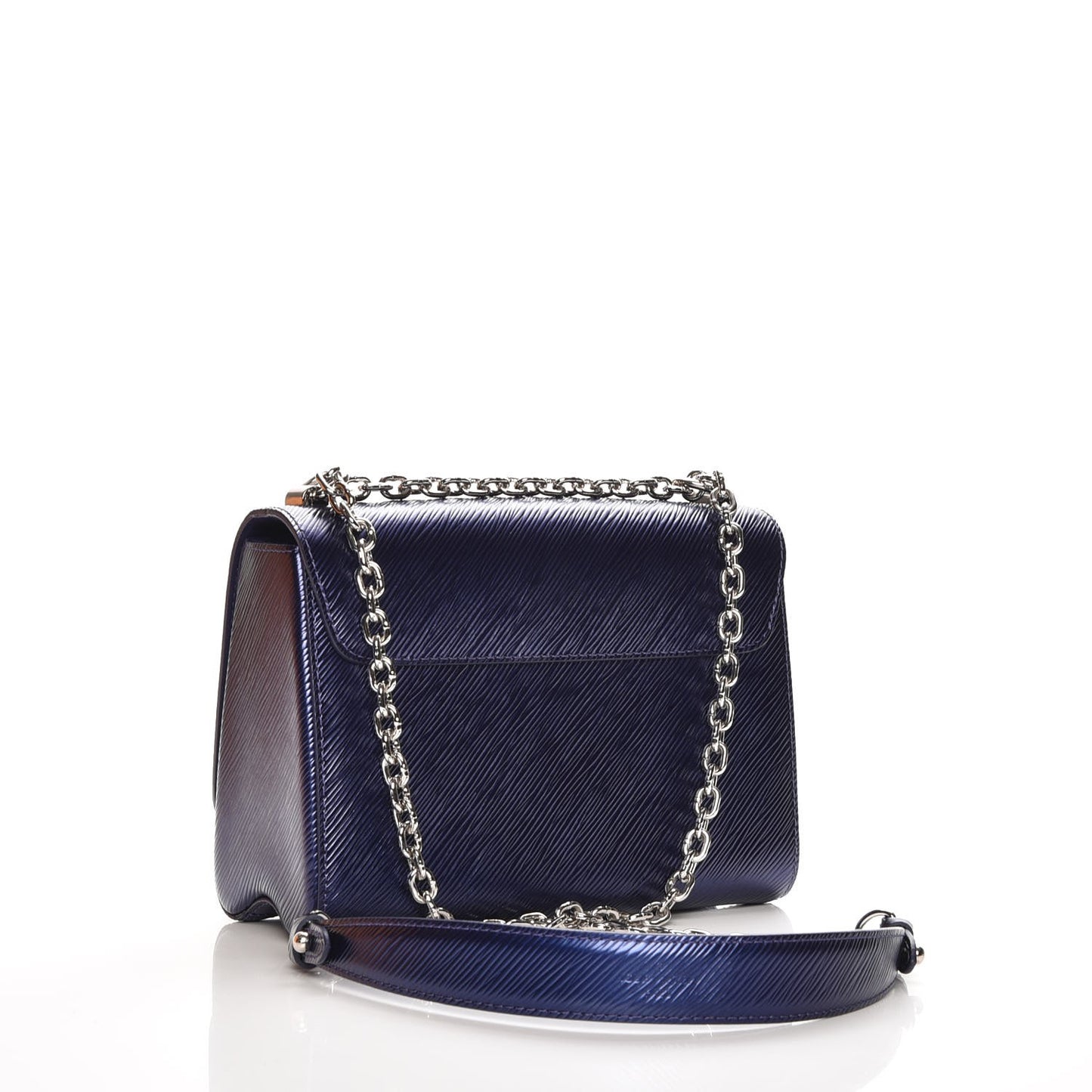 Epi Twist Shoulder Bag MM Indigo