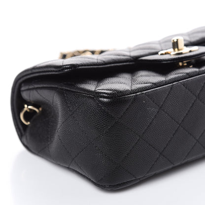 Chanel Caviar Quilted Mini Rectangular Flap Black 8 of 11