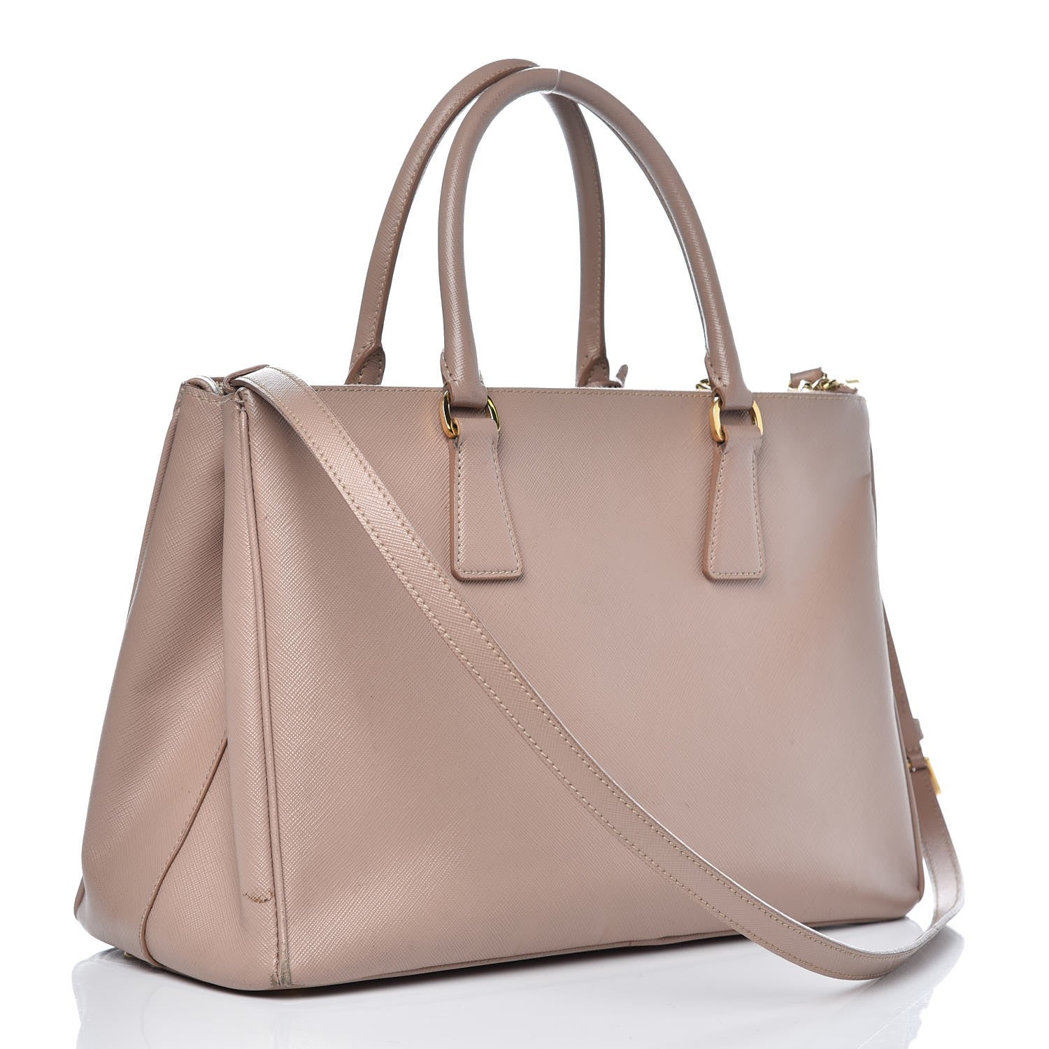 Prada Saffiano Medium Galleria Double Zip Tote Cammeo 3 of 17