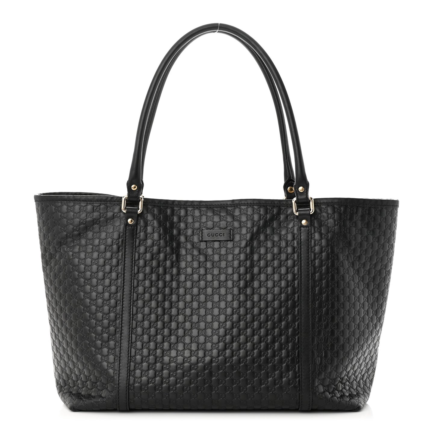 Microguccissima Medium Joy Tote Black