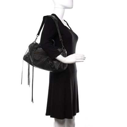 Balenciaga Agneau Classic Hardware Twiggy Anthracite 2 of 10