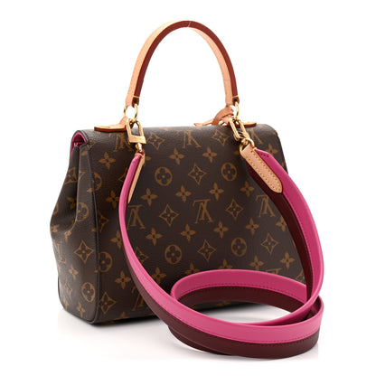 Louis Vuitton Monogram Cluny BB Bordeaux Fuchsia 3 of 9