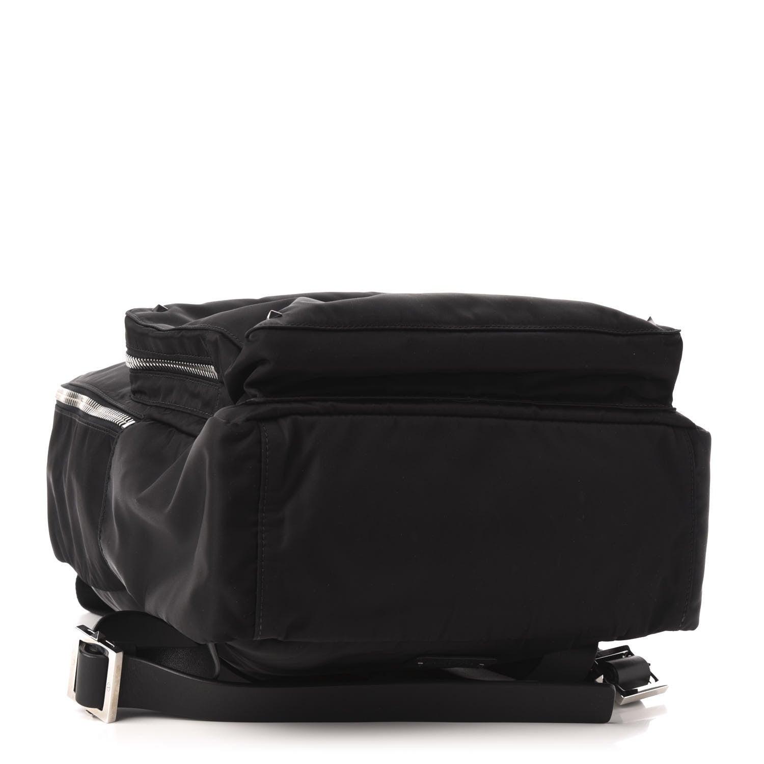 Valentino Garavani Nylon VLTN Rockstud Backpack Black 3 of 9