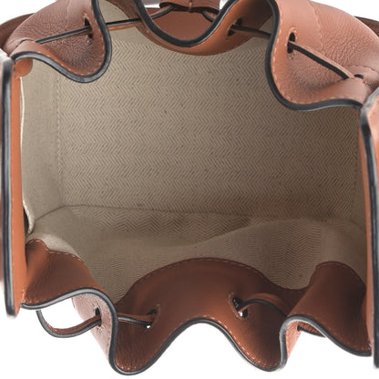 Loewe Calfskin Mini Hammock Shoulder Bag Tan 5 of 9