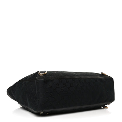 Gucci Monogram Large Abbey Tote Black 4 of 14