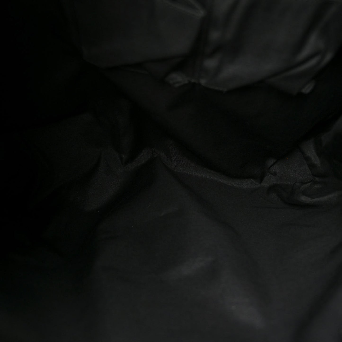 Nylon Monogram Vertical Tote Black