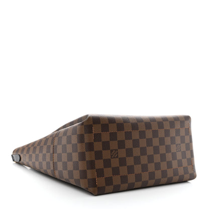 Louis Vuitton Damier Ebene Belmont MM Black 4 of 11