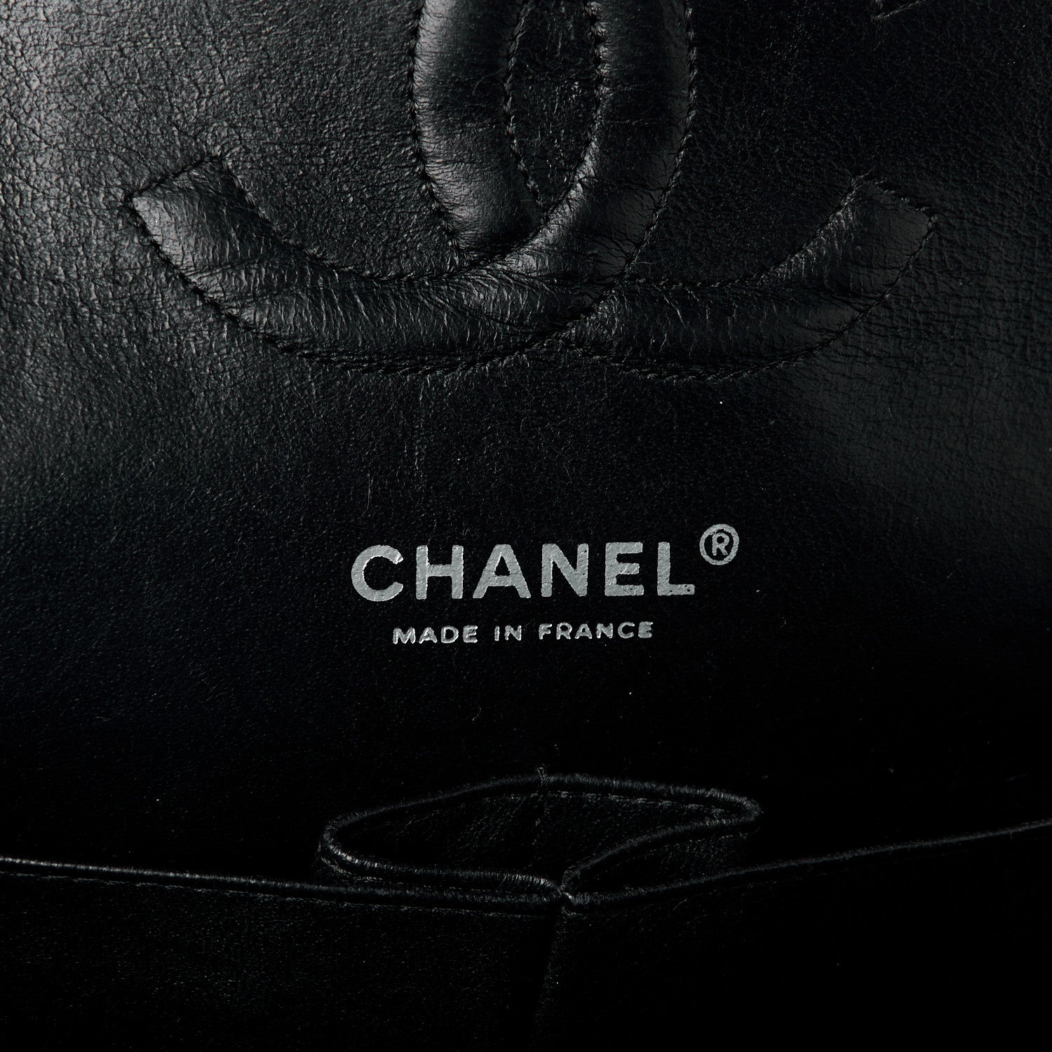 Chanel Caviar Quilted Medium Double Flap Black 6 of 12