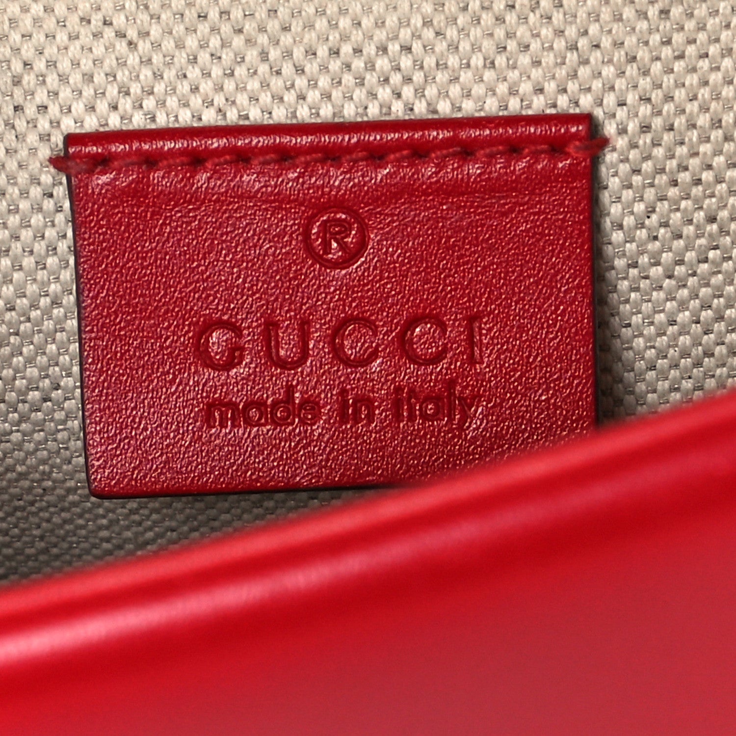 Gucci Calfskin Chinese New Year Mini Dionysus Shoulder Bag Hibiscus Red 6 of 13