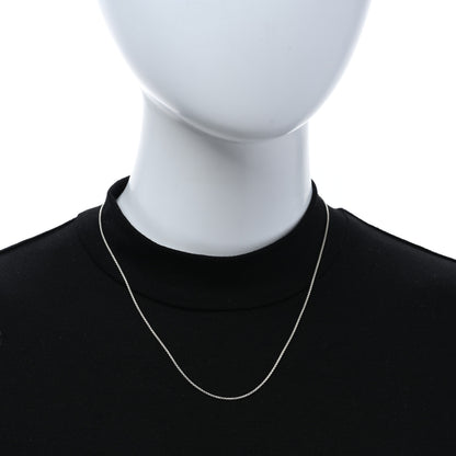 David Yurman Sterling Silver 1.7mm Baby Box Chain Necklace 18" 3 of 5