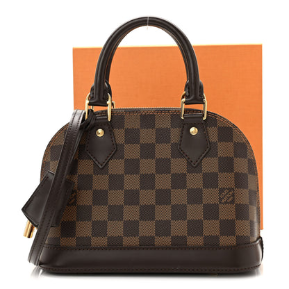 Louis Vuitton Damier Ebene Alma BB 10 of 10