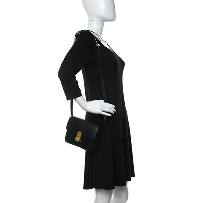 Celine Box Calfskin Teen Classic Box Flap Bag Black 2 of 12