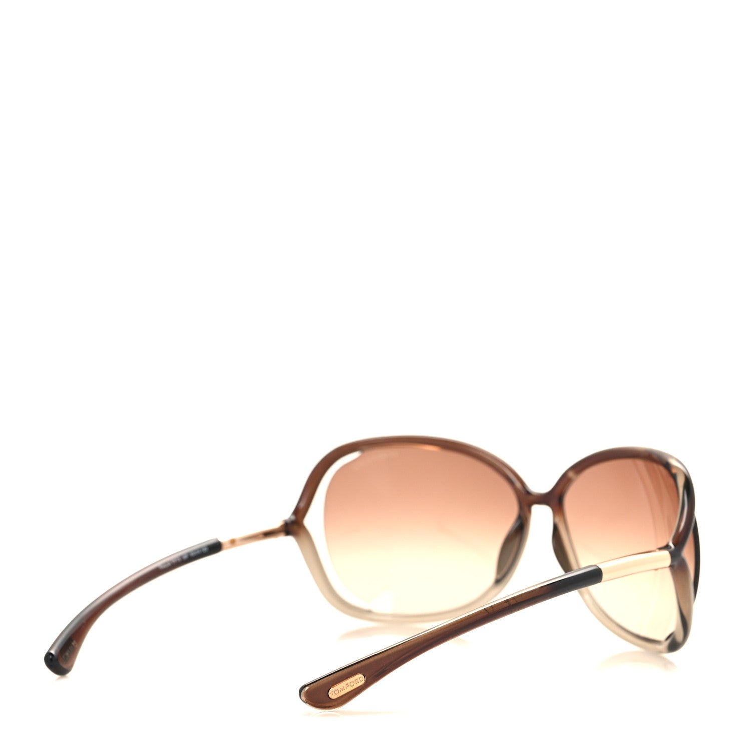 Tom Ford Acetate Raquel Sunglasses TF76 Brown 4 of 8