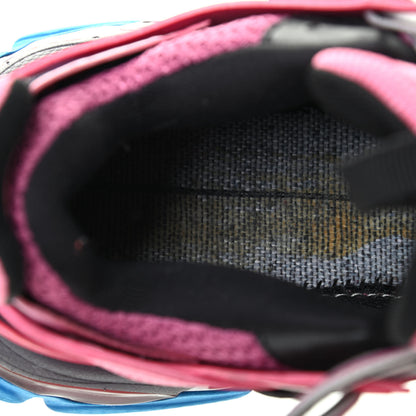 Balenciaga Mesh Nylon Metallic Fabric Womens Track Sneakers 36 Pink Blue 10 of 11