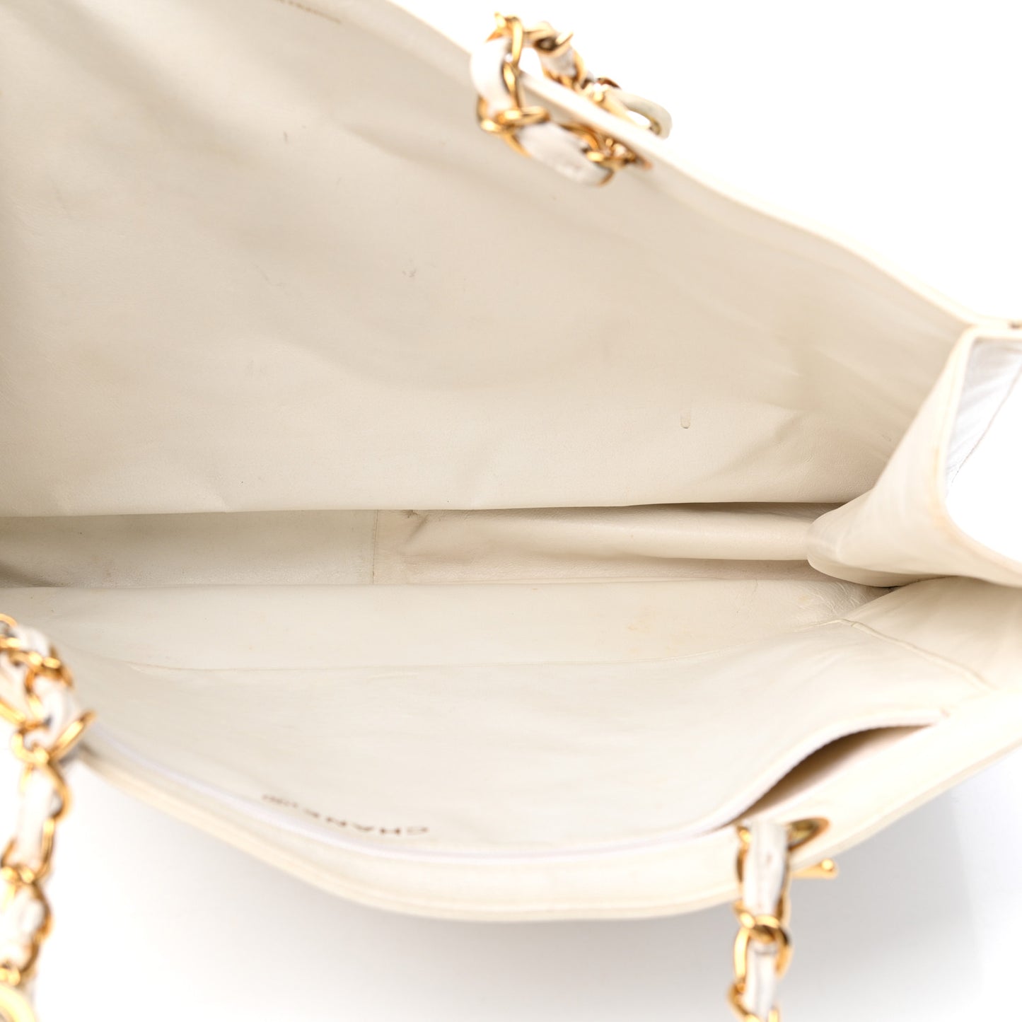 Caviar CC Timeless Tote White