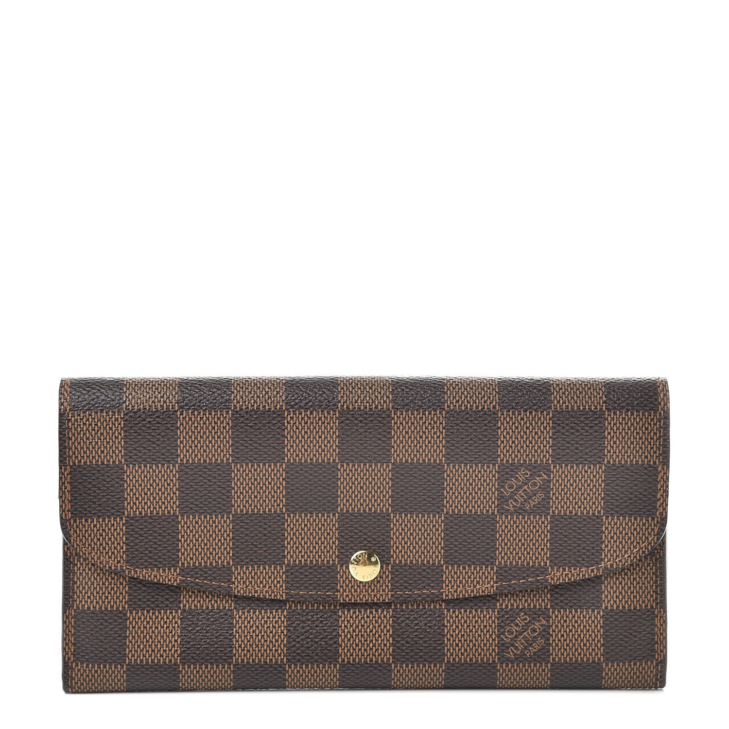Louis Vuitton Damier Ebene Emilie Wallet 1 of 9