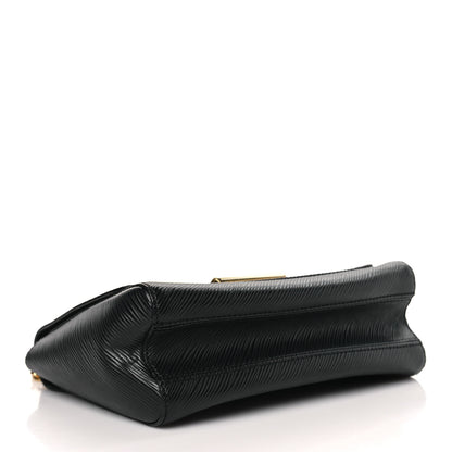 Louis Vuitton Epi Twist Shoulder Bag MM Black 4 of 10