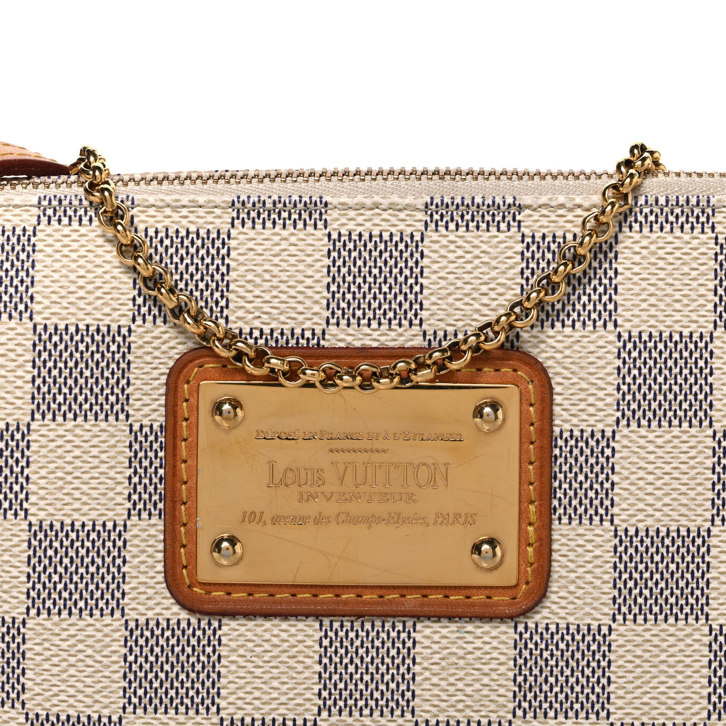 Damier Azur Eva Clutch