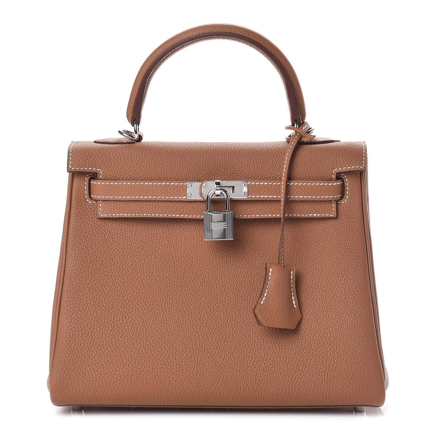 Hermes Togo Kelly Retourne 25 Gold 1 of 38