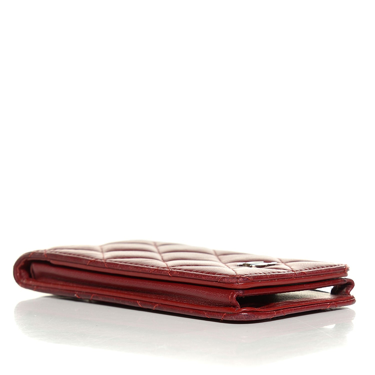 Chanel Lambskin Quilted iPhone Case Red 4 of 8
