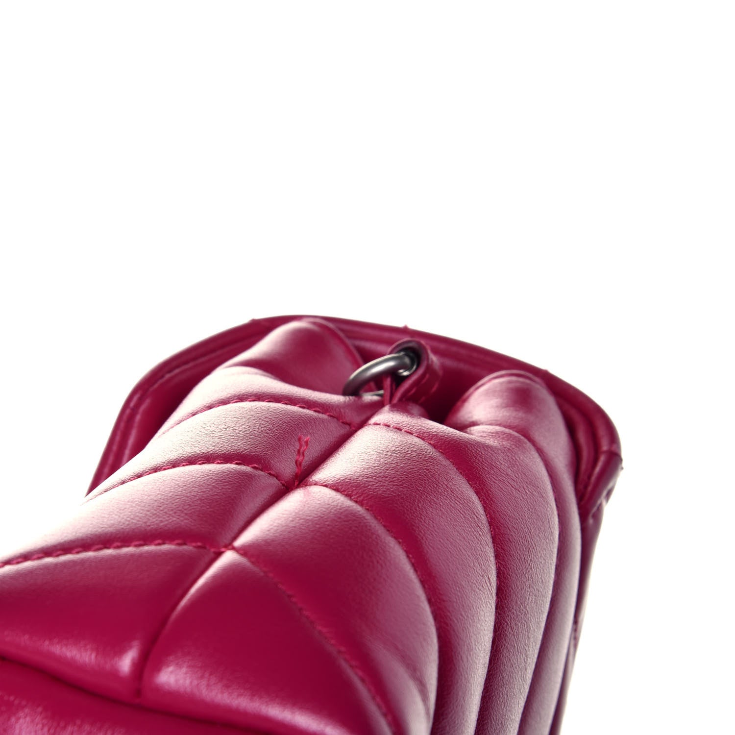 Saint Laurent Calfskin Y Quilted Monogram Toy Loulou Crossbody Bag Freesia 9 of 10