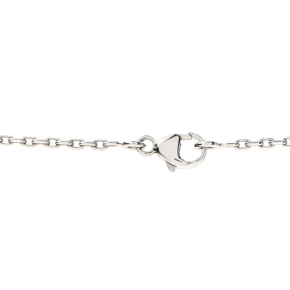 Hermes Lacquered Palladium Pop H Pendant Necklace Rose Dragee 4 of 6