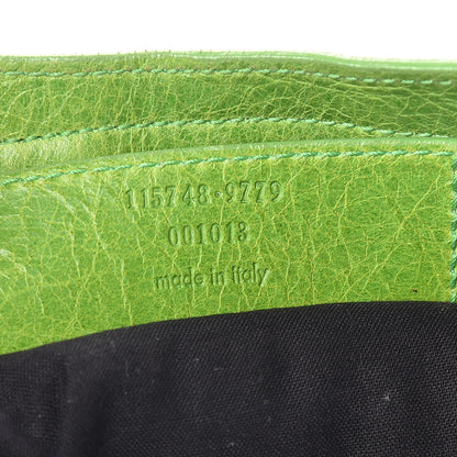 Balenciaga Agneau Linen Classic Hardware City Green 7 of 17
