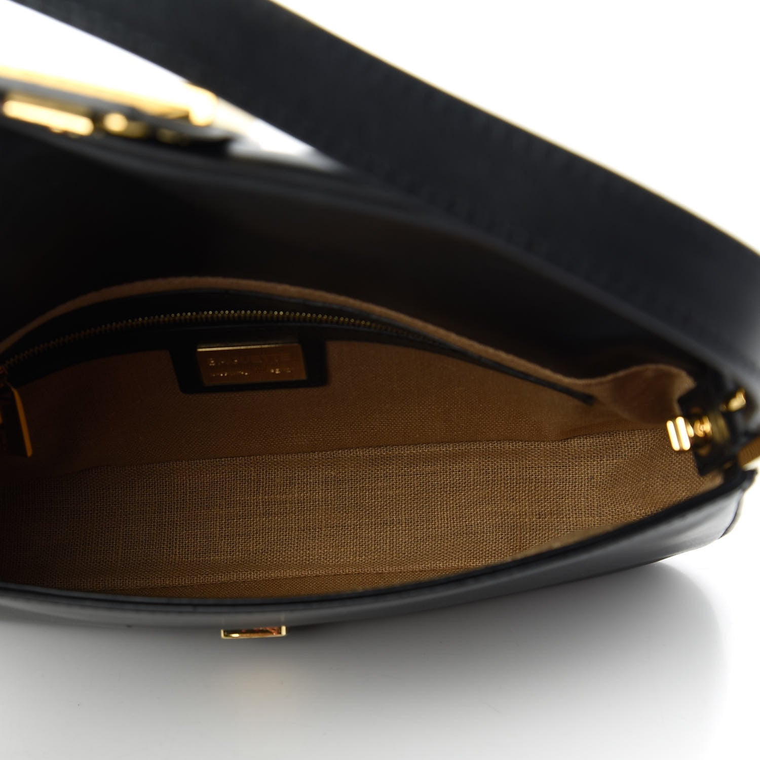 Fendi Vitello Baguette Trace Black 5 of 10