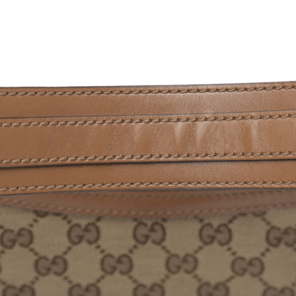 Gucci Monogram Medium GG Twins Hobo Tan 10 of 11